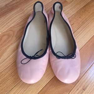 J.Crew pink ballet flats Size 10